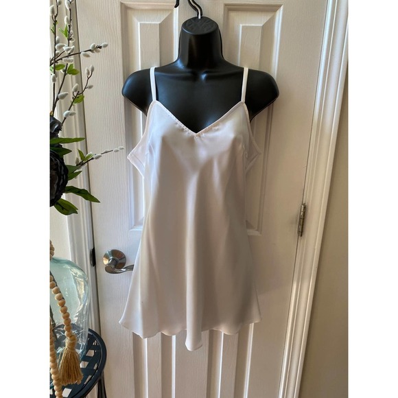 Womens Boston Proper Silk Cami 10 White Adjustable Straps - Picture 1 of 8
